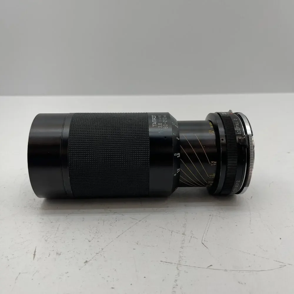 Tamron CF TELE MACRO BBAR MC 30° - 11.3° Zoom lens 1:3.8 1:4/210 80-210mm